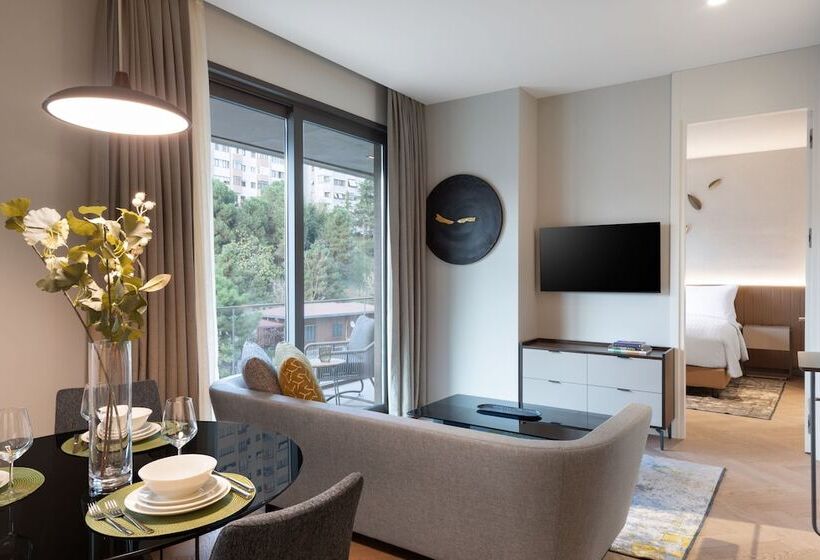 آپارتمان لوکس 1 خوابه, Marriott Executive Apartments Istanbul Fulya