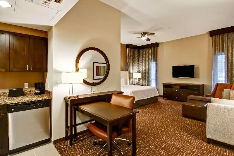 キングサイドベッドのスタンダードワンルーム, Homewood Suites By Hilton Palo Alto