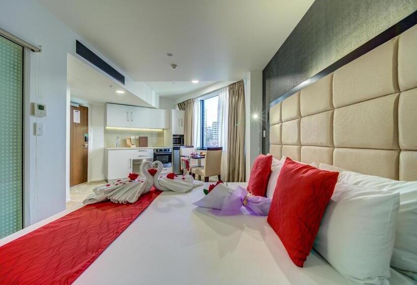 스탠다드 룸 킹사이즈 침대, Vr Queen Street Hotel & Suites