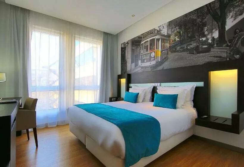 اتاق استاندارد یک نفره, Jupiter Lisboa Hotel - Rooftop & Spa