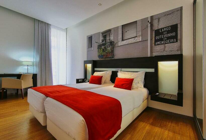 اتاق استاندارد یک نفره, Jupiter Lisboa Hotel - Rooftop & Spa