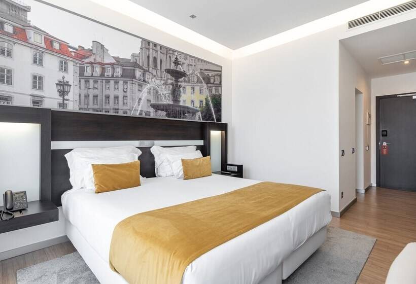 اتاق استاندارد یک نفره, Jupiter Lisboa Hotel - Rooftop & Spa
