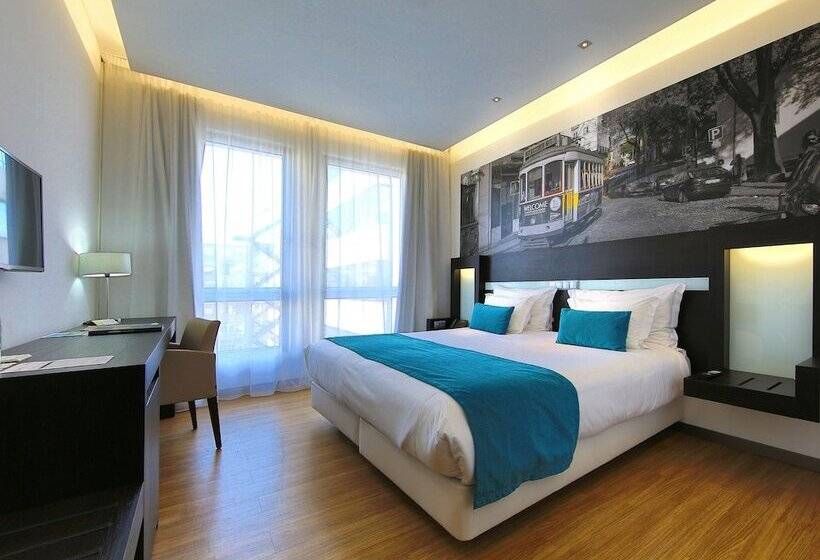 اتاق استاندارد یک نفره, Jupiter Lisboa Hotel - Rooftop & Spa