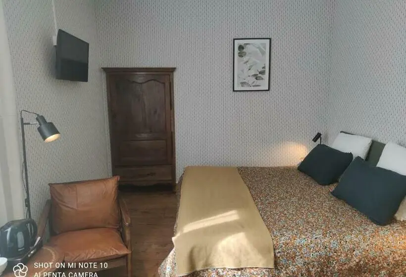 キングサイズベッドのスタンダードルーム, La Parenthèse Entre Abbaye Et Venise Verte