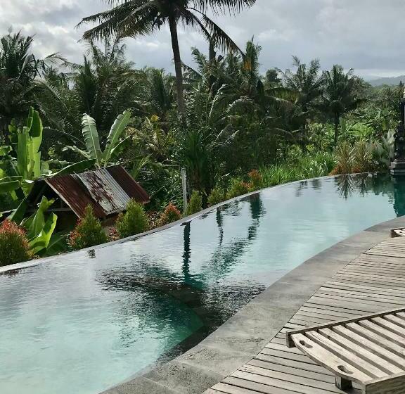 1침실 빌라 정원 전망, The Green Ujung Villa