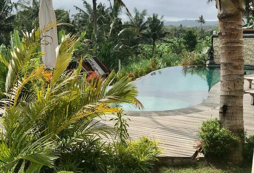 1침실 빌라 정원 전망, The Green Ujung Villa