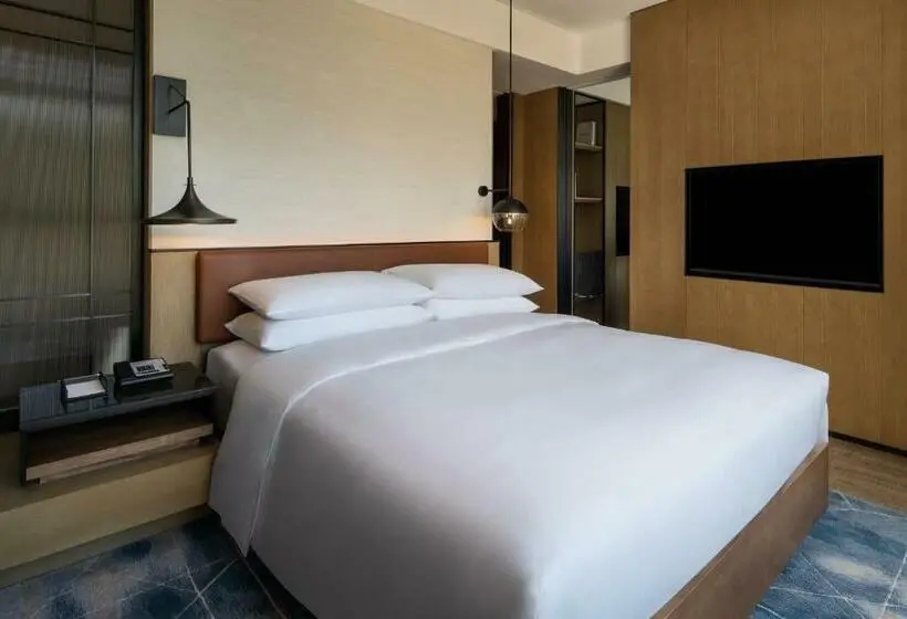 キングサイドベッドのスタンダードワンルーム, Sheraton Ningbo Xiangshan Resort