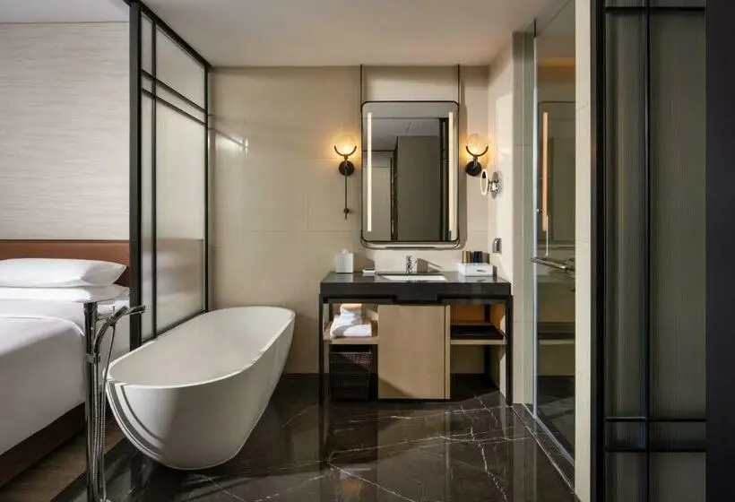 キングサイドベッドのスタンダードワンルーム, Sheraton Ningbo Xiangshan Resort