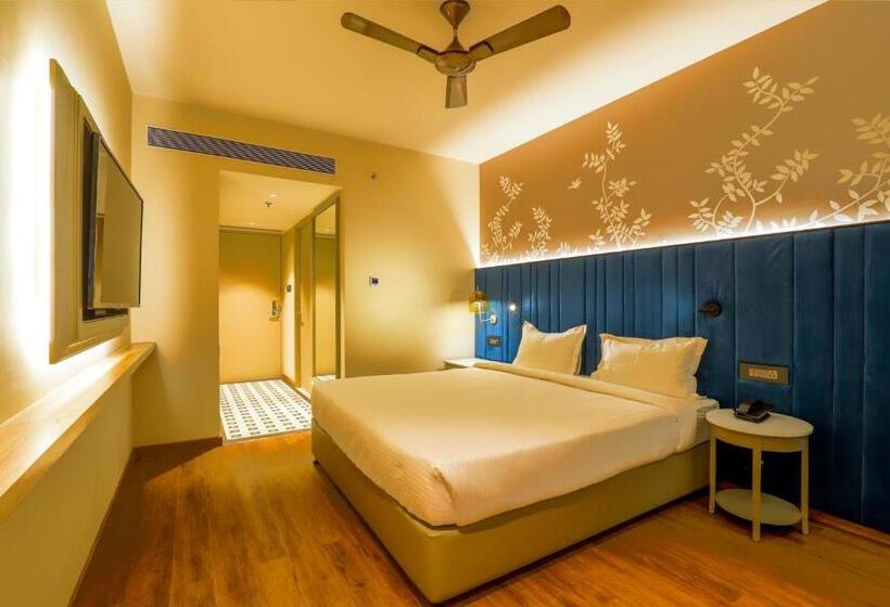 اتاق استاندارد با چشم‌انداز دریاچه, 7 Apple Hotel Jal Mahal, Jaipur