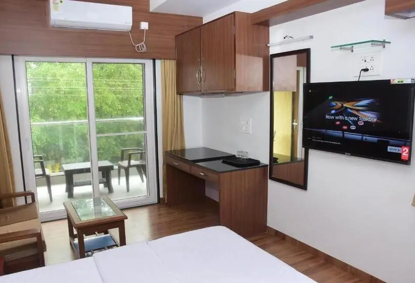 バルコニー付きシングルスタンダードルーム, Regal Panhala Residency