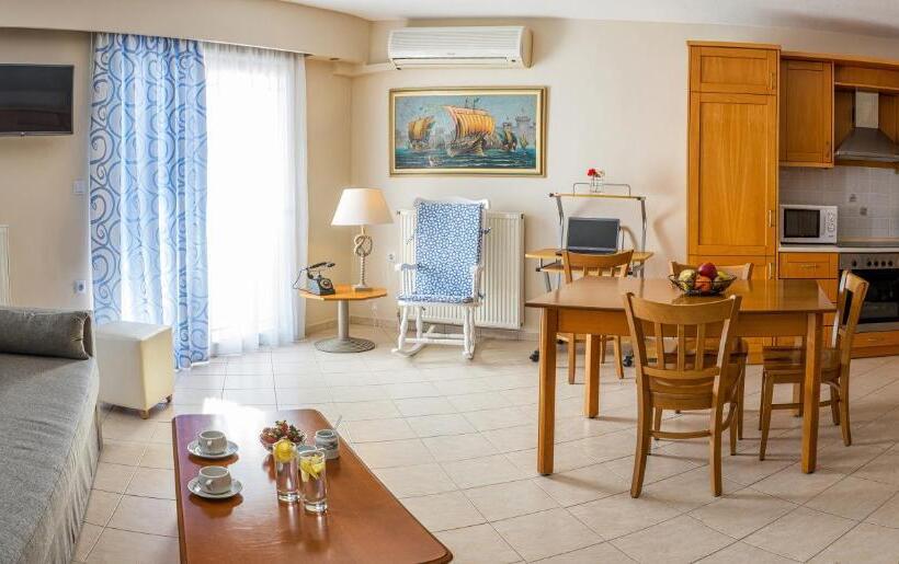 침실 1개 바다 전망 아파트, Georgalas Sun Beach Resort