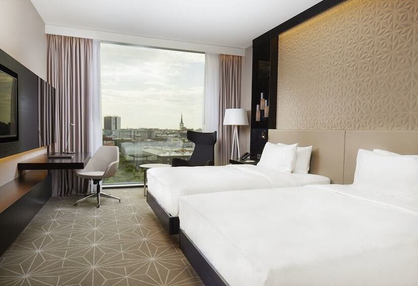 Номер Стандарт 2 Двуспальные Кровати, Hilton Tallinn Park