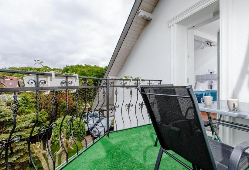 バルコニー付きスタンダードルーム, Hoff Dom Przy Morzu