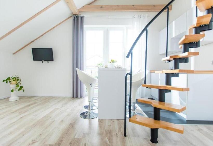 バルコニー付き1ベッドルームアパートメント, Hoff Dom Przy Morzu