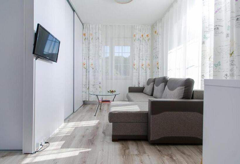 テラス付きスタンダードワンルーム, Hoff Dom Przy Morzu