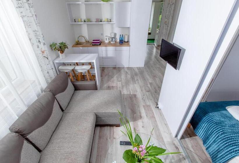 テラス付きスタンダードワンルーム, Hoff Dom Przy Morzu