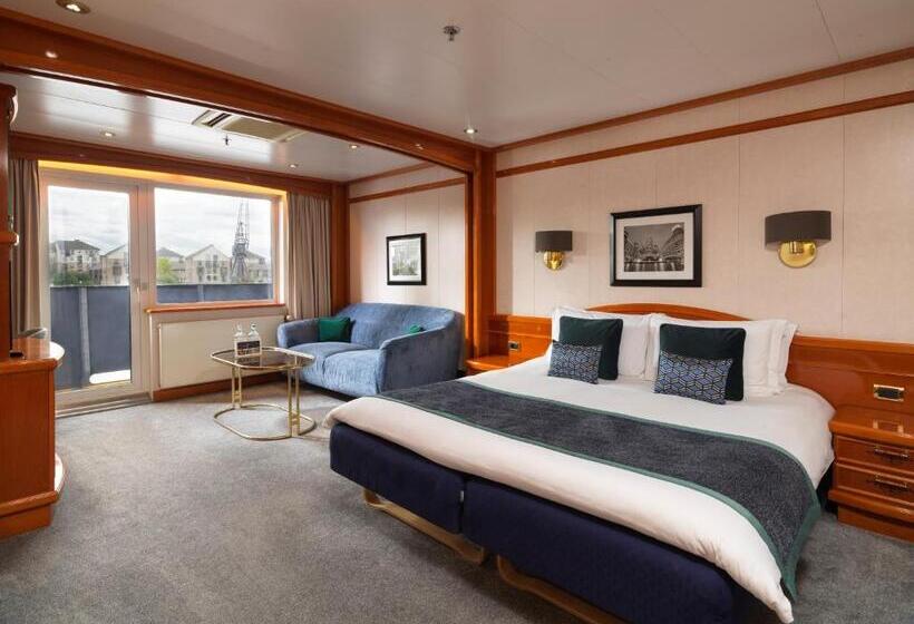 חדר אקזקיוטיב חדר קינג, Sunborn London Yacht