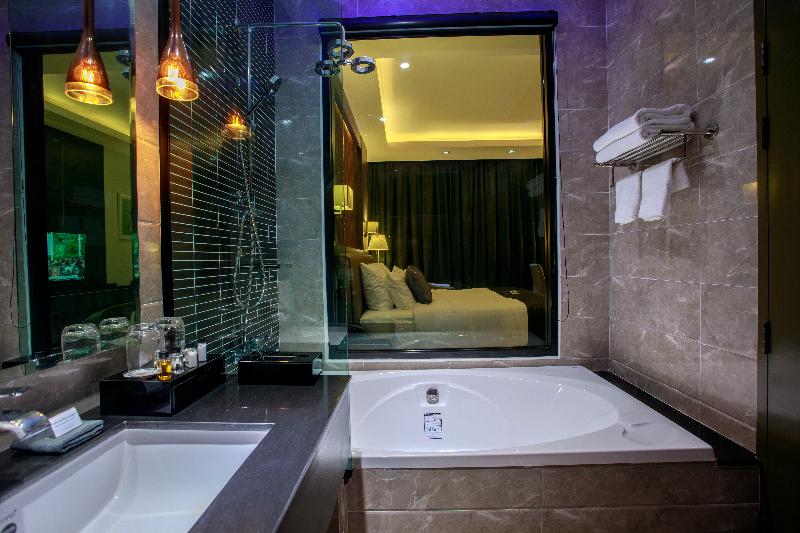 キングサイズベッドのスタンダードルーム, Pim Pool Villa Nan