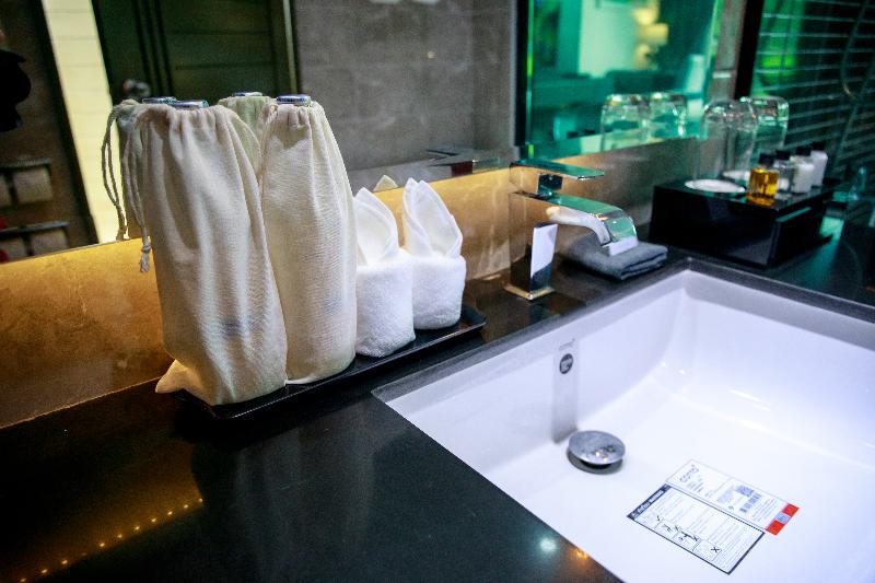 キングサイズベッドのスタンダードルーム, Pim Pool Villa Nan