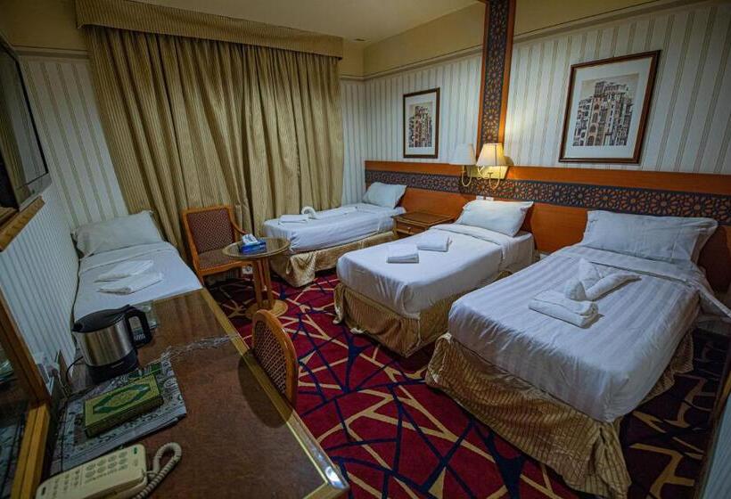 Четырехместный Номер Deluxe, فندق مسك ام القرى Misk Umm Al Qura