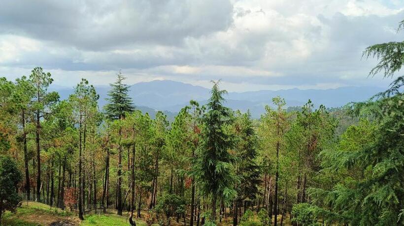 חדר דלוקס עם מרפסת, The Roots Hotel & Resort Jalna Almora