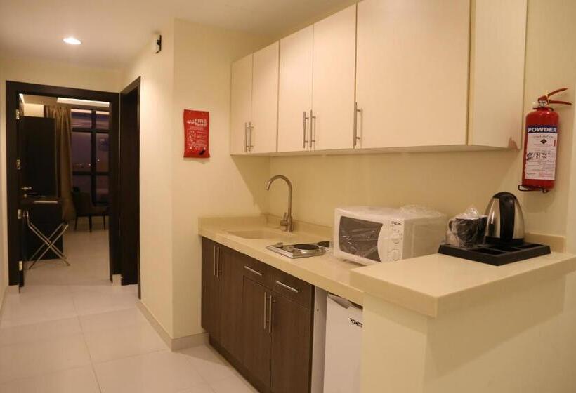 Standaardkamer met Kingsize Bed, ايتن للشقق المخدومه