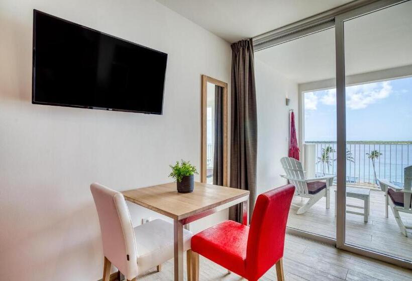 اتاق استاندارد با چشم‌انداز دریا, Chogogo Dive & Beach Resort Bonaire