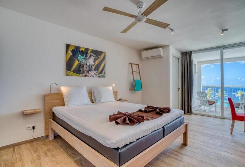 اتاق استاندارد با تخت بزرگ, Chogogo Dive & Beach Resort Bonaire