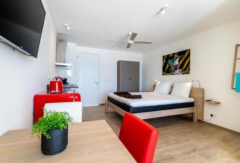 اتاق استاندارد با تخت بزرگ, Chogogo Dive & Beach Resort Bonaire