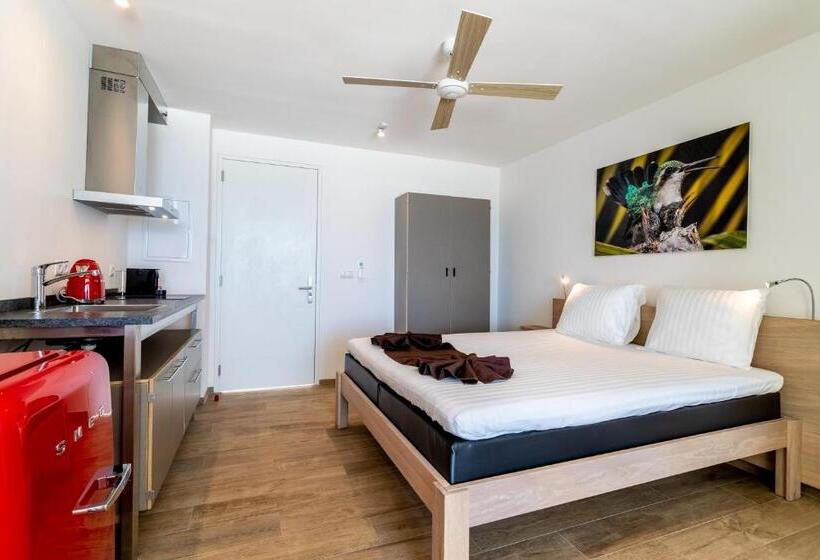 اتاق استاندارد با تخت بزرگ, Chogogo Dive & Beach Resort Bonaire