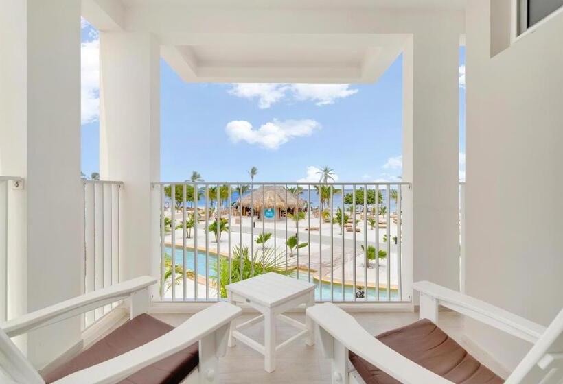 اتاق لوکس با بالکن و چشم‌انداز دریا, Chogogo Dive & Beach Resort Bonaire