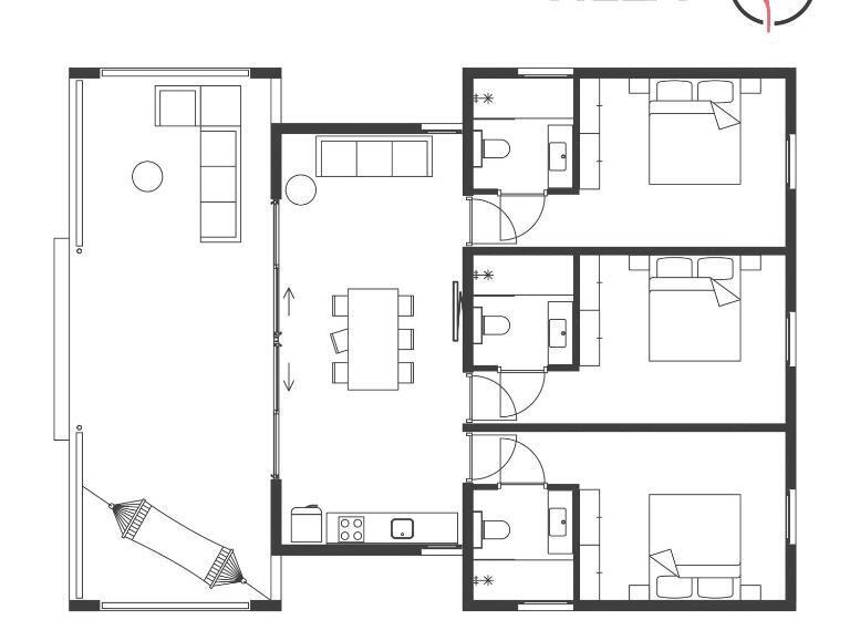 ویلای 3 خوابه, Chogogo Dive & Beach Resort Bonaire