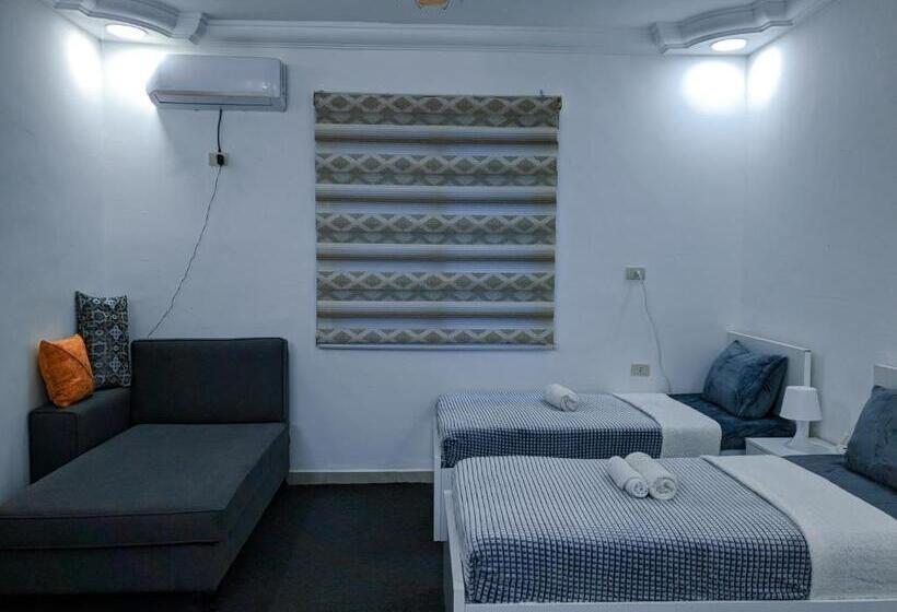 Economy Quadruple Room, Full Panorama Jerash