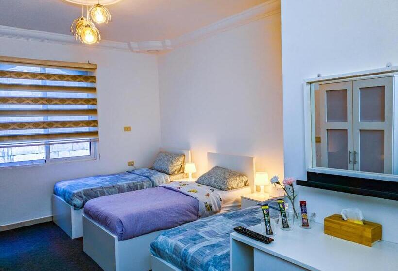 Economy Quadruple Room, Full Panorama Jerash