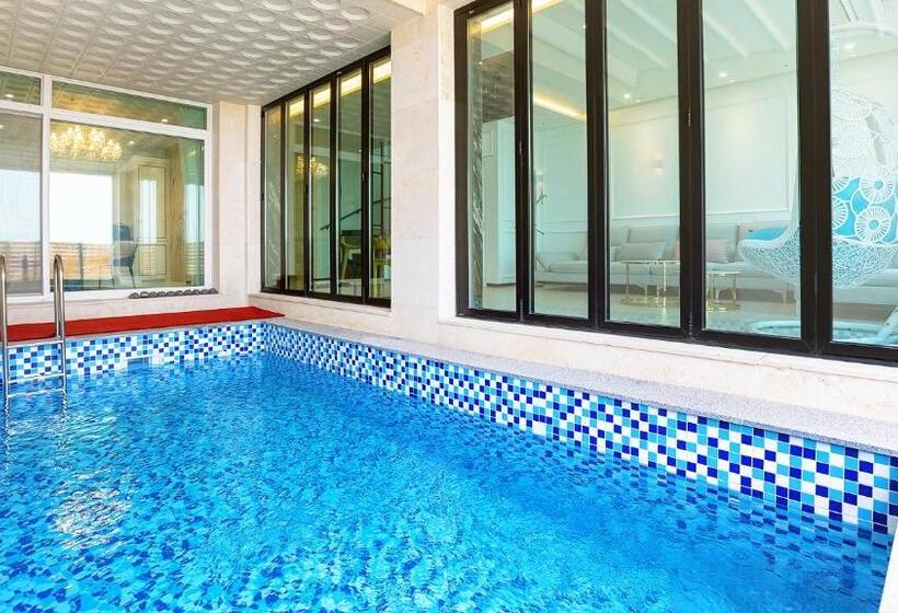 Вилла с 1 спальней и бассейном, Ganghwa Elijah Resort