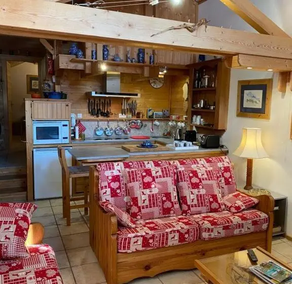 1階の1ベッドルームアパートメント, Chalet Les Chouettes