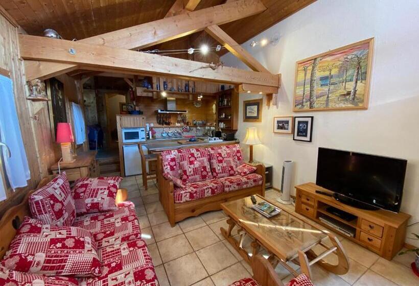 דירת חדר בקומת קרקע, Chalet Les Chouettes