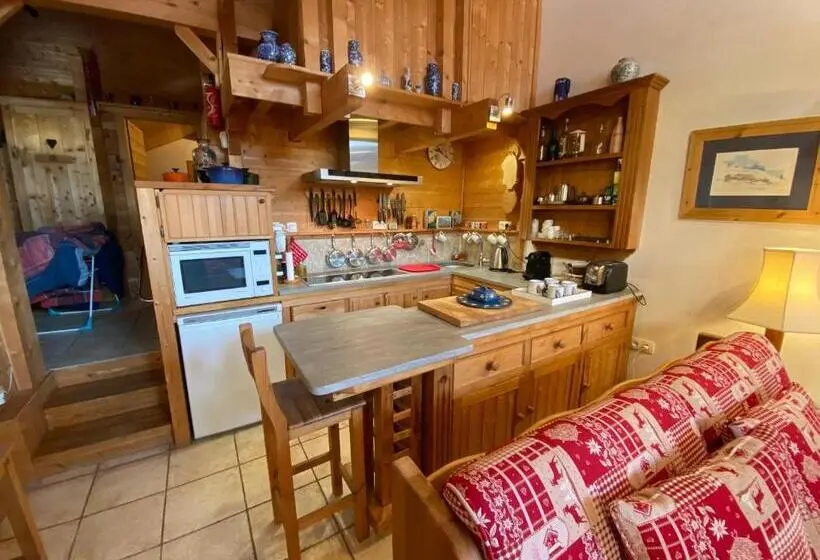 1階の1ベッドルームアパートメント, Chalet Les Chouettes