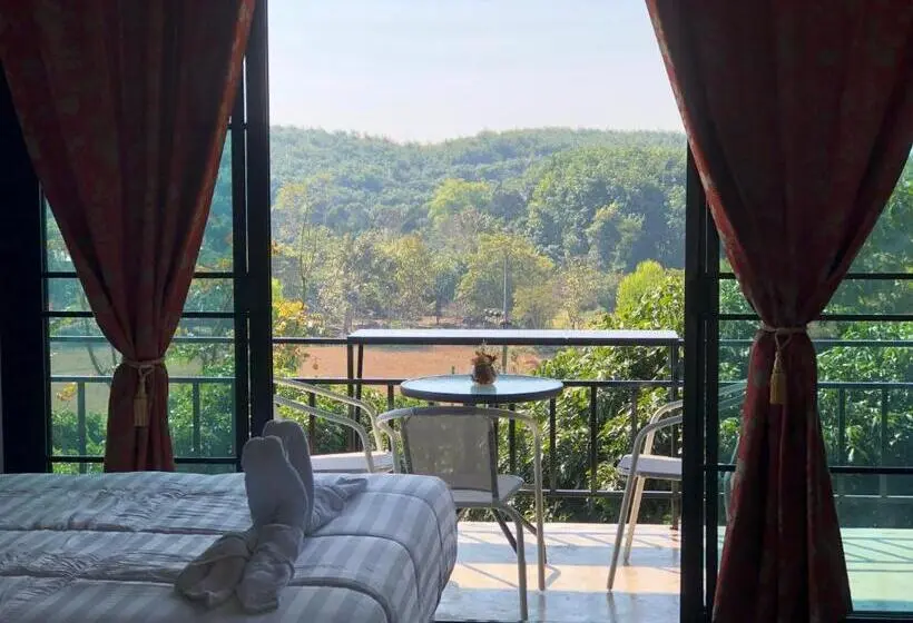 デラックスファミリールーム, Baan Rai Phufah Resort Chiangrai
