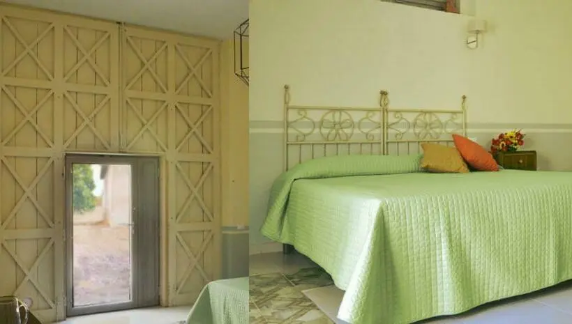 身障者適用キングサイズベッドルーム, Masseria Agriturismo Moschella