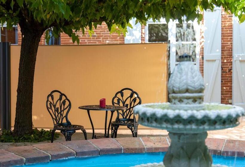 جناح ديلوكس, Le Prieuré   Suites Romantiques Spa Privatif, Piscine, Jardin, Massages Proche De Toulouse