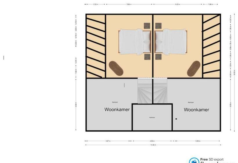 Apartamento Dúplex 1 Dormitório, Gastenverblijf Rodenburg