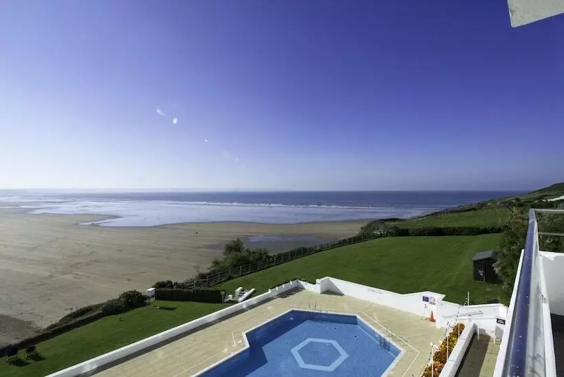 オーシャンビューのスタンダードシングルルーム, Saunton Sands Hotel Source Spa And Wellness