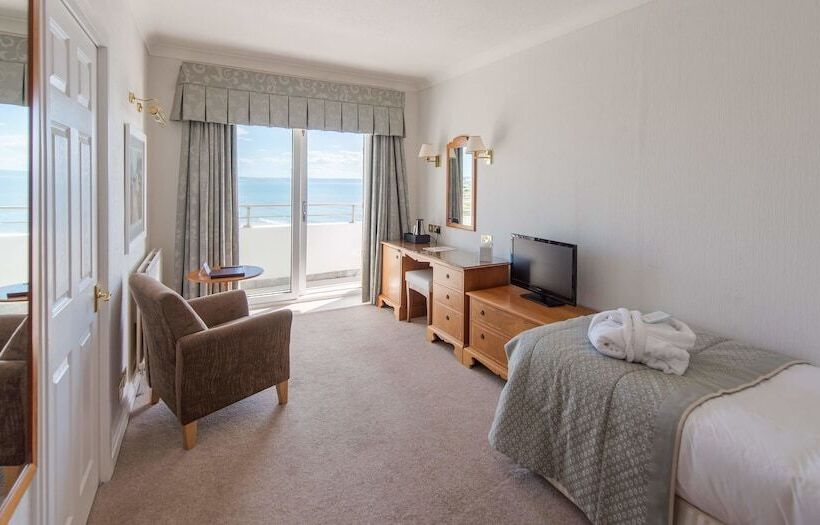 带海景的标准单人间, Saunton Sands Hotel Source Spa And Wellness