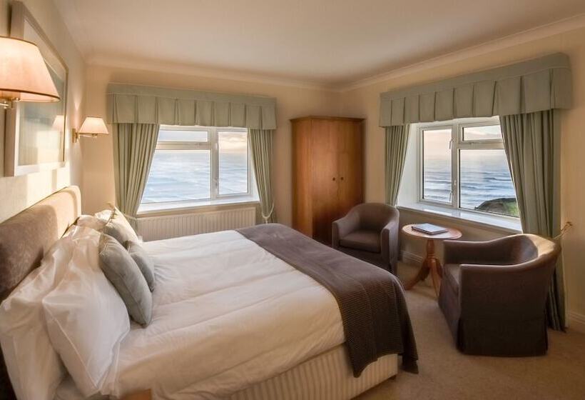 带海景的标准房, Saunton Sands Hotel Source Spa And Wellness