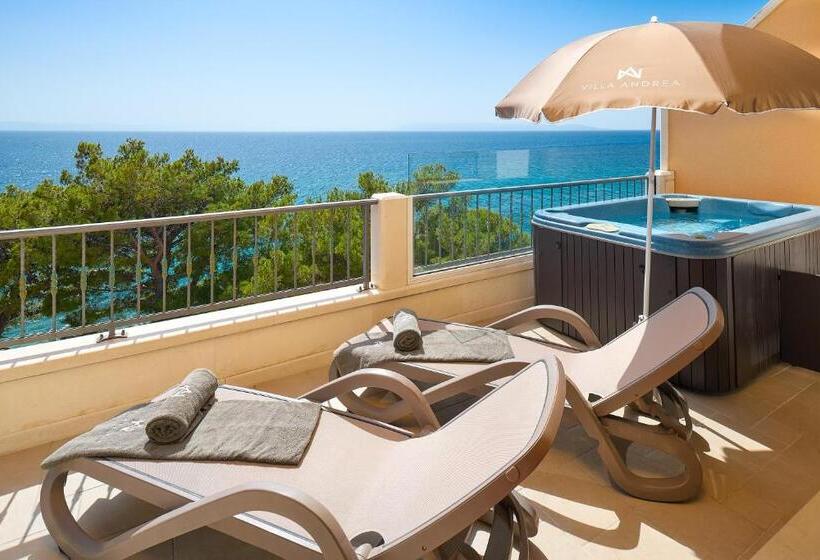 جناح ديلوكس مطل على البحر, Villa Andrea