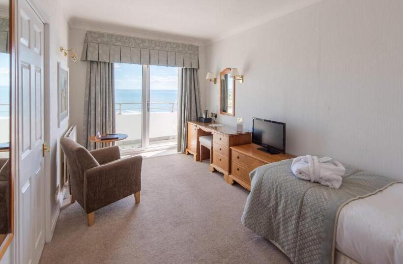 带海景的标准单人间, Saunton Sands Hotel Source Spa And Wellness