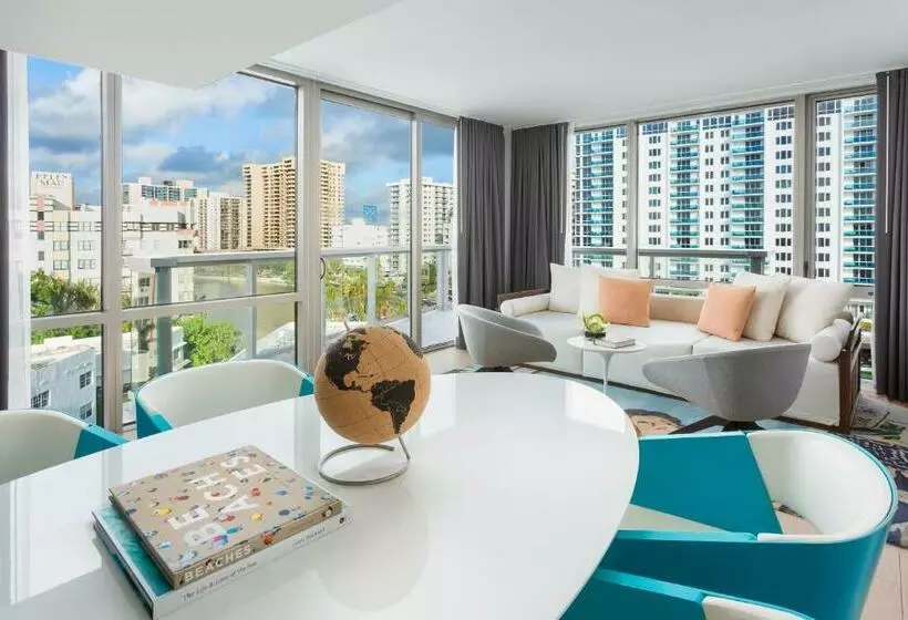 キングサイズベッドのスイートルーム, The Gates Hotel South Beach