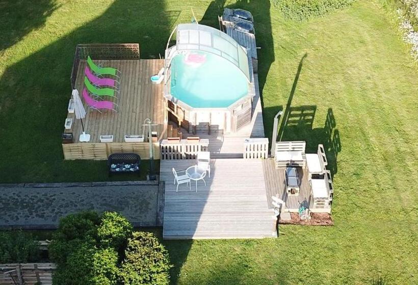 浴室共有ファミリールーム, Chambres D Hôtes La Difference Le Pressoir