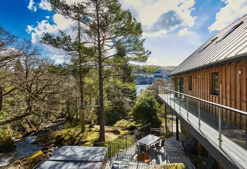4ベッドルームハウス, Loch Tay Highland Lodges And Glamping Park